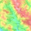 Mappa topografica Oberhaselbach, altitudine, rilievo