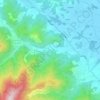 Mappa topografica Pieve di Compito, altitudine, rilievo