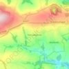 Mappa topografica Harrowbarrow, altitudine, rilievo