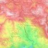 Mappa topografica Poliwes, altitudine, rilievo