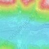Mappa topografica Coldrano, altitudine, rilievo