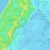 Mappa topografica De Pan, altitudine, rilievo