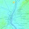 Mappa topografica Komarapalayam, altitudine, rilievo