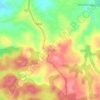 Mappa topografica Biatsota I, altitudine, rilievo