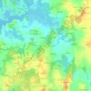 Mappa topografica Ty er Chir, altitudine, rilievo