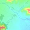 Mappa topografica Villa del Río, altitudine, rilievo