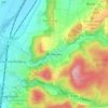 Mappa topografica Bishausen, altitudine, rilievo