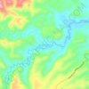 Mappa topografica Bitan-agan, altitudine, rilievo