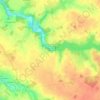 Mappa topografica La Bultière, altitudine, rilievo