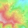 Mappa topografica Schia, altitudine, rilievo