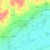 Mappa topografica Eluru, altitudine, rilievo
