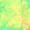 Mappa topografica La Morandière, altitudine, rilievo