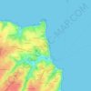 Mappa topografica Haute Boulogne, altitudine, rilievo