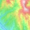 Mappa topografica Dalbepierre, altitudine, rilievo