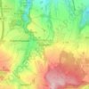 Mappa topografica Ottendorf, altitudine, rilievo