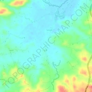 Mappa topografica AP VIEW POINT, altitudine, rilievo