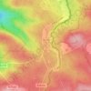 Mappa topografica Reitzenhain, altitudine, rilievo