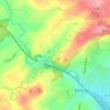 Mappa topografica Ragonde, altitudine, rilievo