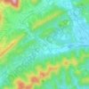 Mappa topografica Campea, altitudine, rilievo