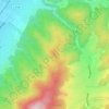 Mappa topografica Darsberg, altitudine, rilievo