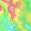 Mappa topografica Brüchs, altitudine, rilievo
