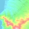 Mappa topografica Luya, altitudine, rilievo