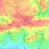 Mappa topografica Kermaria, altitudine, rilievo