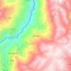 Mappa topografica Chango, altitudine, rilievo