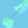 Mappa topografica San Luis Pass, altitudine, rilievo