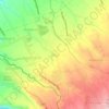 Mappa topografica Bilog, altitudine, rilievo