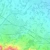 Mappa topografica Chiozzino, altitudine, rilievo