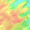 Mappa topografica Fosse Nouvelle, altitudine, rilievo