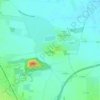 Mappa topografica Kolmberg, altitudine, rilievo