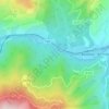 Mappa topografica Fondali, altitudine, rilievo