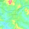 Mappa topografica Pothiyil thottiparamba, altitudine, rilievo