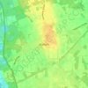 Mappa topografica Walbeck, altitudine, rilievo