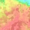 Mappa topografica Kerantoine, altitudine, rilievo