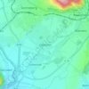 Mappa topografica Oberlind, altitudine, rilievo