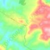 Mappa topografica Las Pitras, altitudine, rilievo