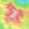 Mappa topografica Sepulcher Mountain, altitudine, rilievo