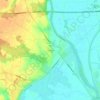 Mappa topografica Rougeot, altitudine, rilievo