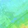 Mappa topografica Bovenveen, altitudine, rilievo