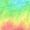 Mappa topografica La Petite Meslière, altitudine, rilievo