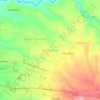 Mappa topografica Mahacot East, altitudine, rilievo