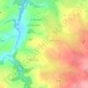 Mappa topografica Le Bois Raton, altitudine, rilievo