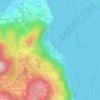 Mappa topografica Limonta, altitudine, rilievo