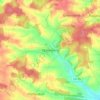 Mappa topografica Oberroning, altitudine, rilievo