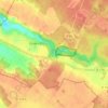 Mappa topografica Sauvage, altitudine, rilievo