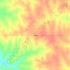 Mappa topografica Boyle, altitudine, rilievo