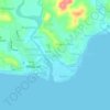 Mappa topografica Igtuba, altitudine, rilievo